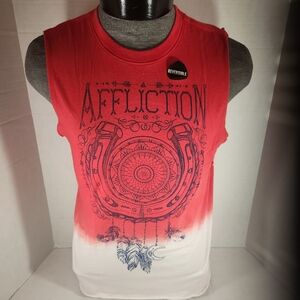 NWT Men's Affliction Reversible Tank Top